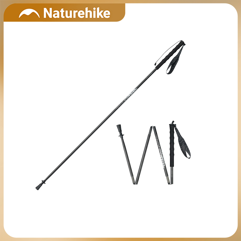 Trekking Pole Carbon - Bastones de trekking plegables ultraligeros de