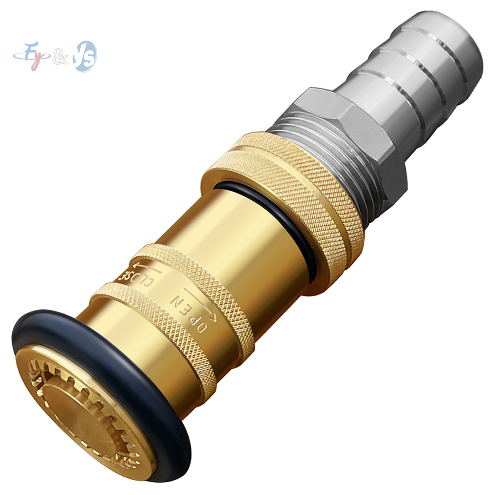 Fire Piston Starter - Boquilla de latón para manguera contra