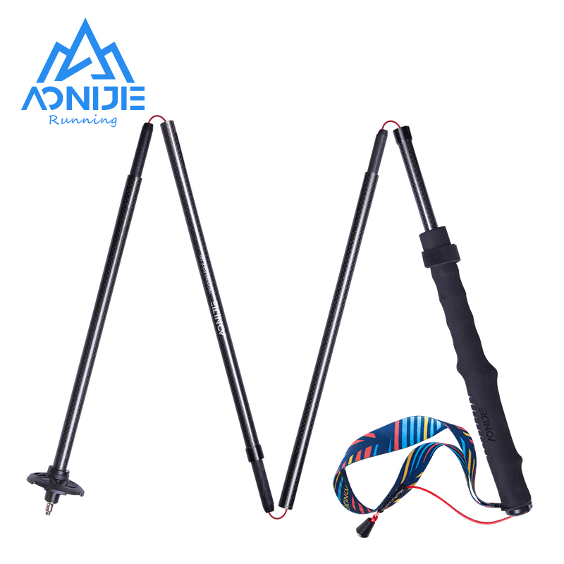 Trekking Pole Carbon - 2 uds AONIJIE E4204 bastones de