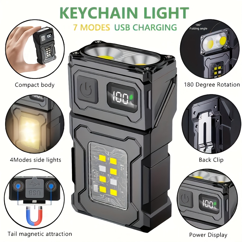 Mini linterna de bolsillo LED  - Outdoor Adventure Trips reseña y precio
