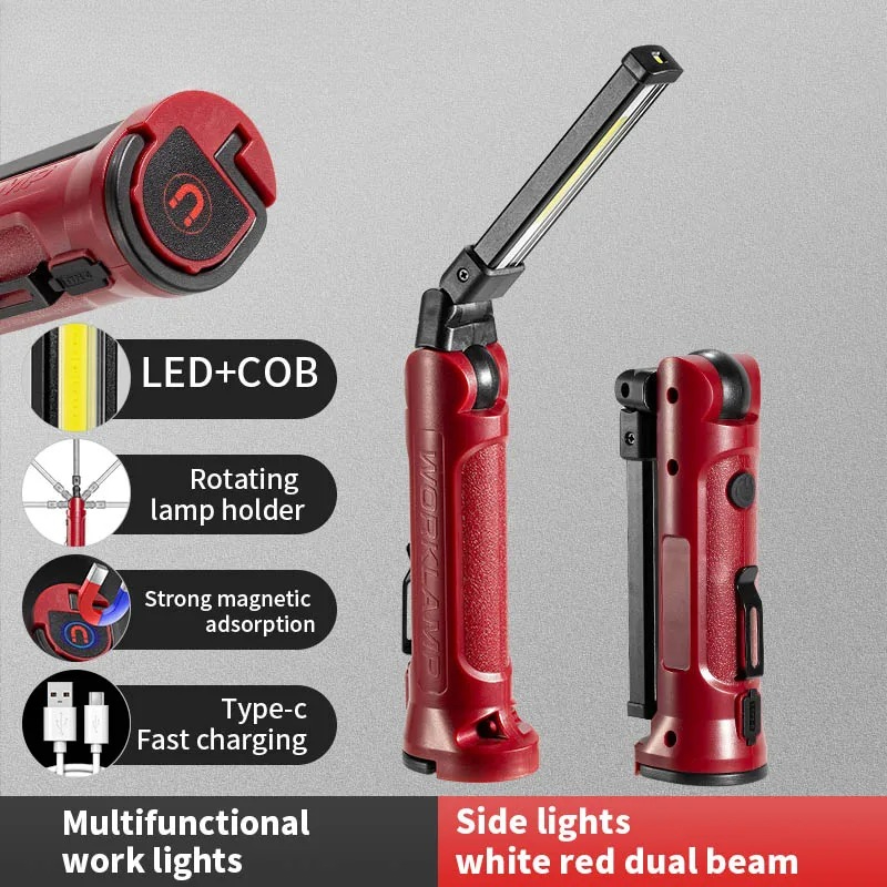 Luz de trabajo LED COB, linter - Outdoor Adventure Trips reseña y precio