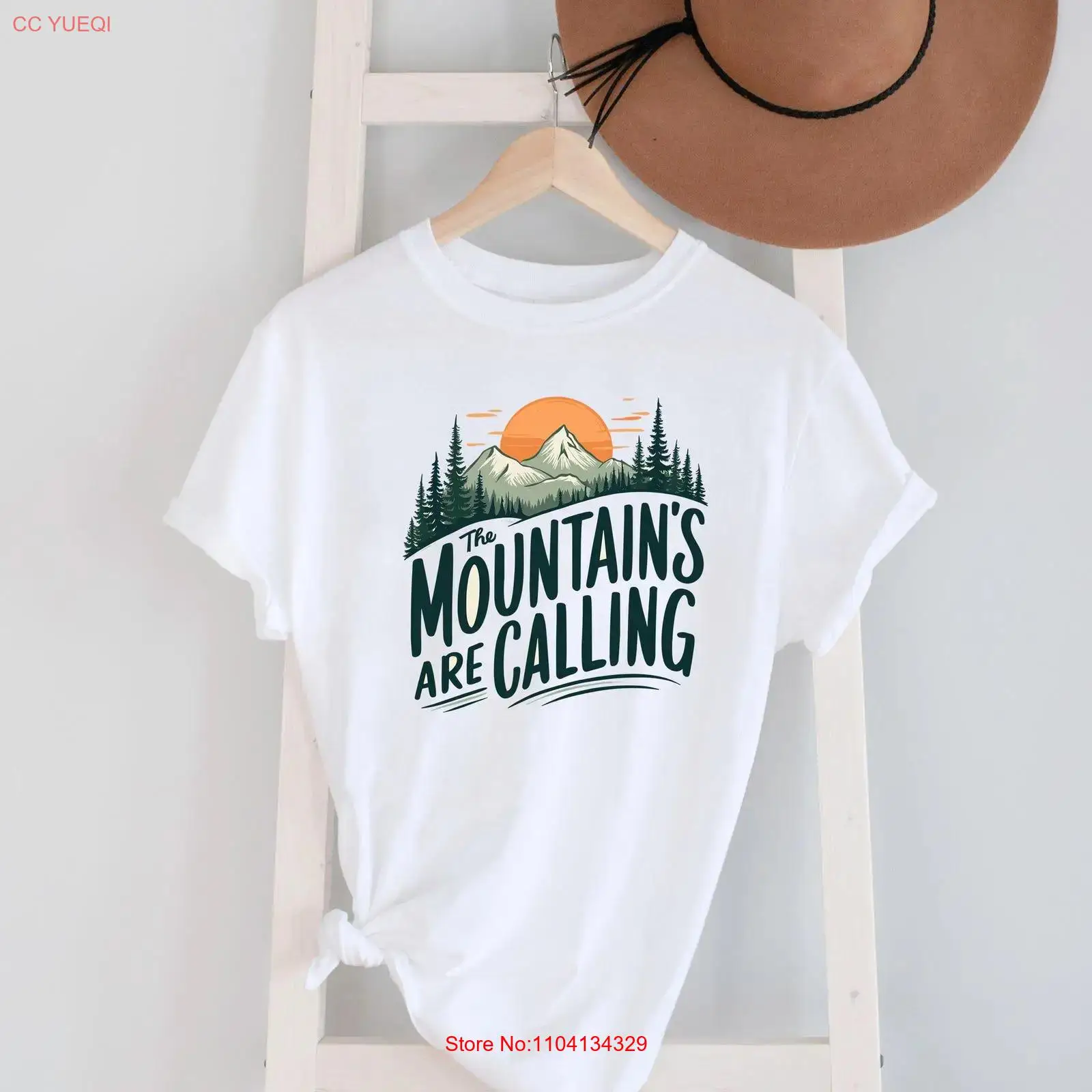 Camiseta con Estampado de Pais - Outdoor Adventure Quotes Short reseña y precio