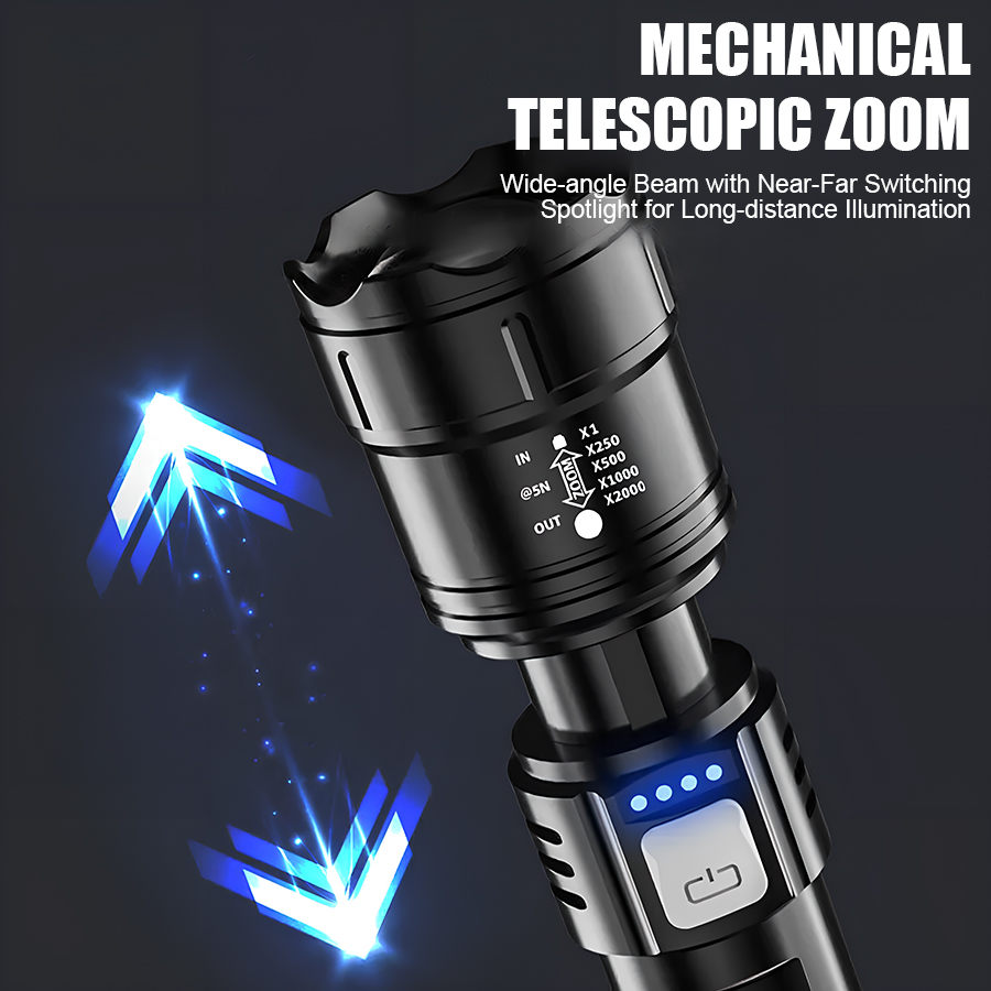 Linterna LED P50 de Alta Poten - Outdoor Adventure Trips reseña y precio