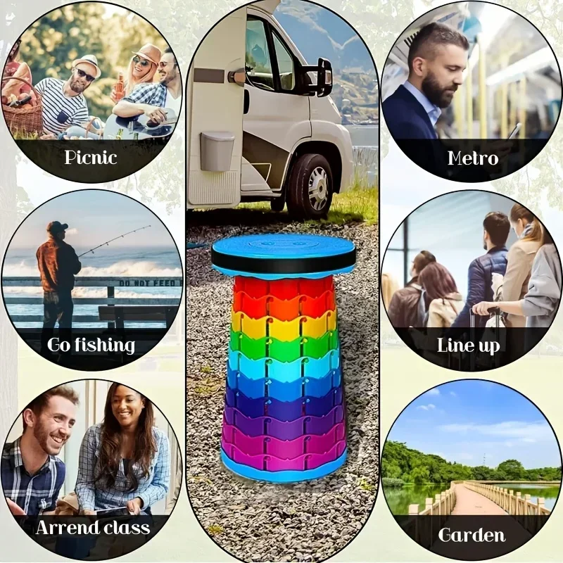 Taburete Telescópico Plegable  - Outdoor Adventure Trips reseña y precio