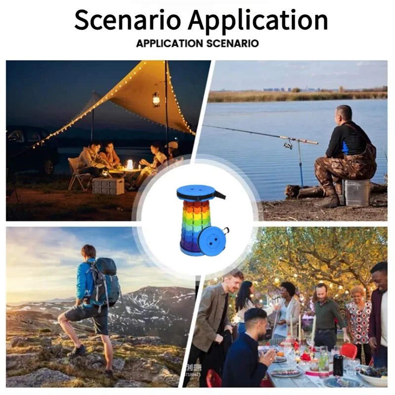 Taburete Telescópico Plegable  - Outdoor Adventure Trips reseña y precio