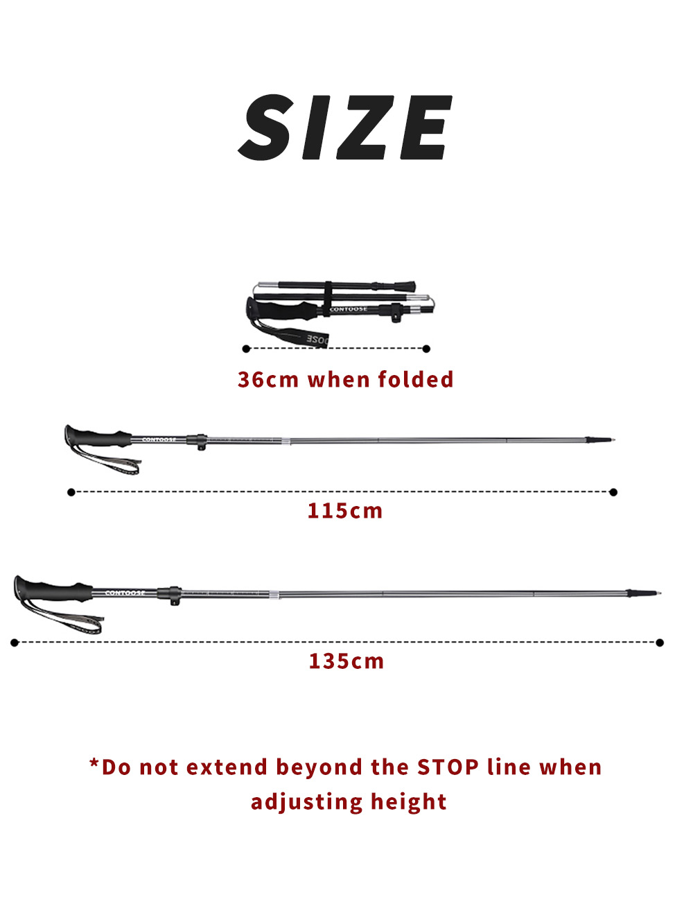 Bastón de Trekking plegable de - Trekking Pole Carbon reseña y precio