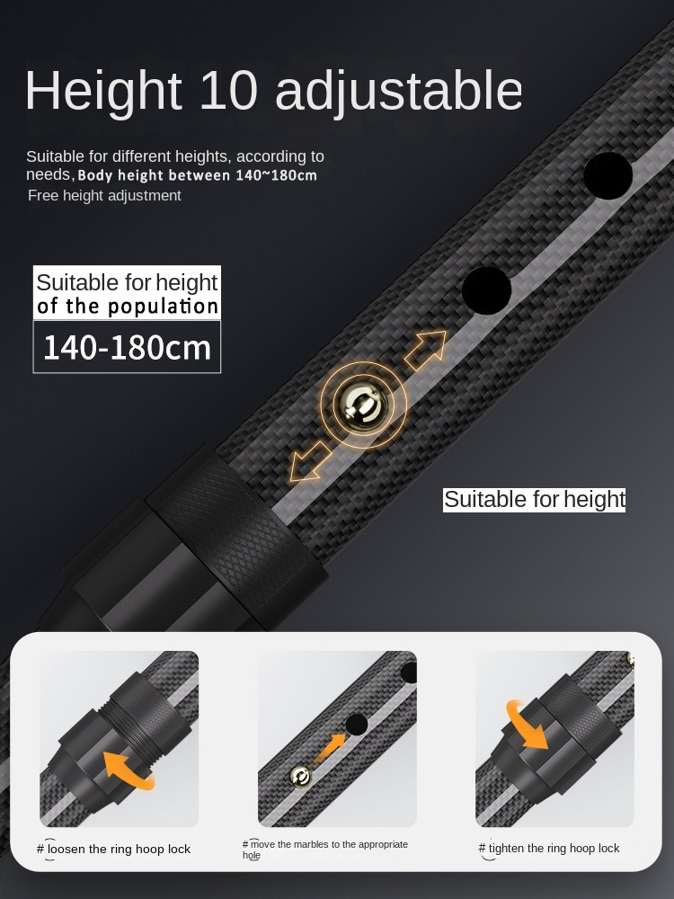 Bastón Telescópico Ultraligero - Trekking Pole Carbon reseña y precio