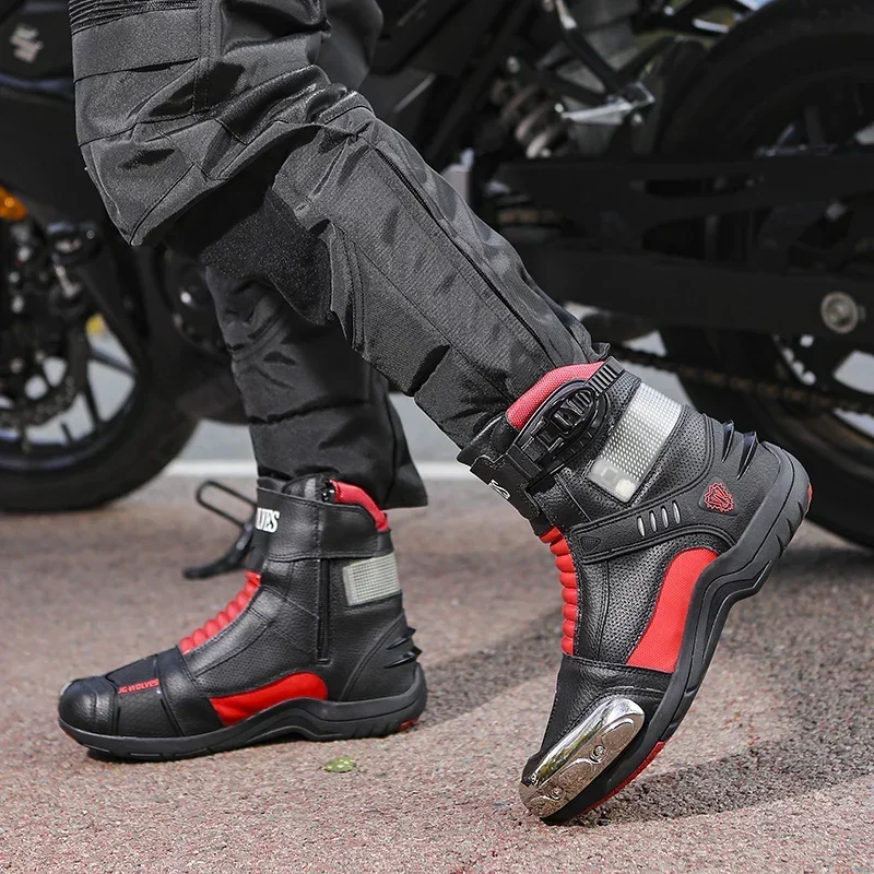 Botas de Motocicleta Resistent - Outdoor Adventure Brand reseña y precio