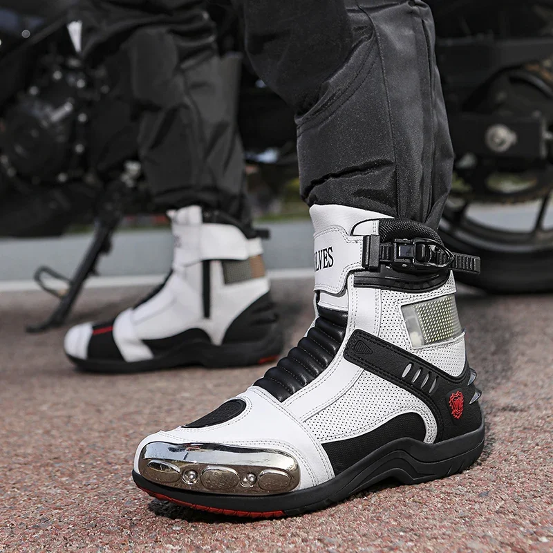 Botas de Motocicleta Resistent - Outdoor Adventure Brand reseña y precio