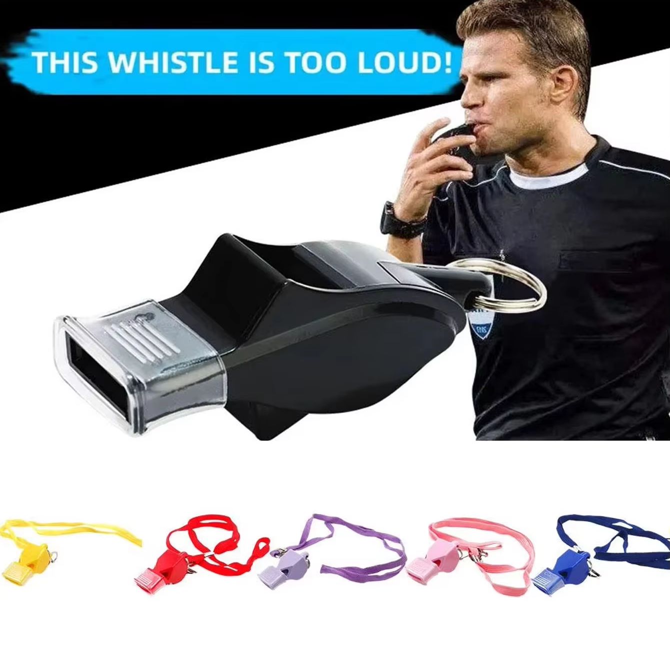 1 silbato deportivo profesiona - Emergency Whistle Pea reseña y precio